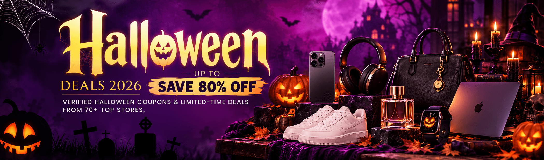 Halloween Deals 2026 Banner